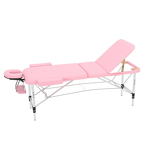 Osfvolr Massage table Portable Massage Table with 3 Folding, Fold Up Spa Bed ...