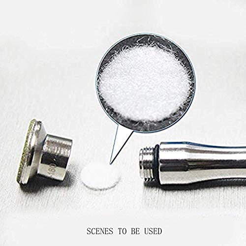 200 Pcs Microdermabrasion Cotton Filters Replacement 10 mm Dia Microdermabras...
