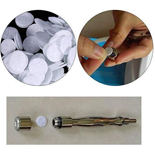 200 Pcs Microdermabrasion Cotton Filters Replacement 10 mm Dia Microdermabras...
