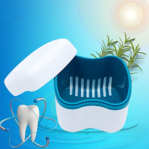 Strong Denture Case, Upgraded Dentures Box, Denture Brush Retainer Case, Dent...
