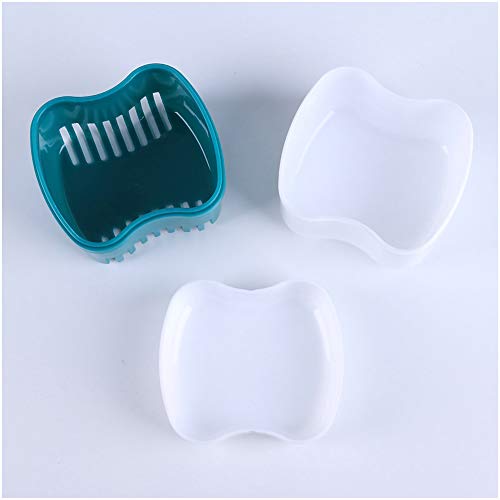 Strong Denture Case, Upgraded Dentures Box, Denture Brush Retainer Case, Dent...