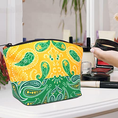 Make Up Bag Cosmetic Bag Makeup Pouch for Women, Large Travel Makeup Bag Orga...