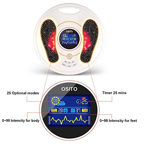 Foot and Leg Massager- Newest EMS (Electrical Muscle Stimulator) Foot Stimula...