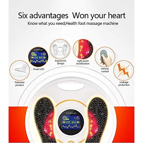 Foot Circulation Plus (FSA or HSA Eligible) - Medic Foot Massager Machine wit...