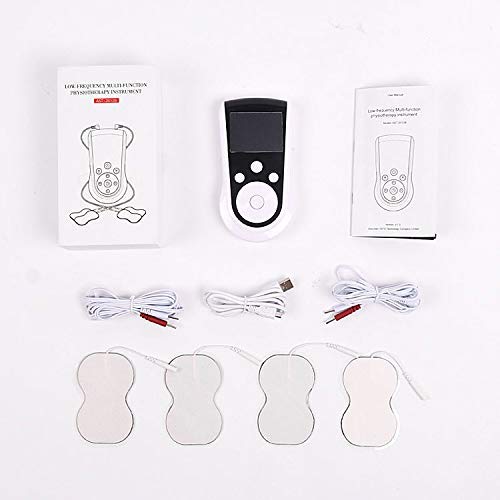 Rechargeable TENS Unit Machine - Electrical Muscle Stimulator for Pain Relief...