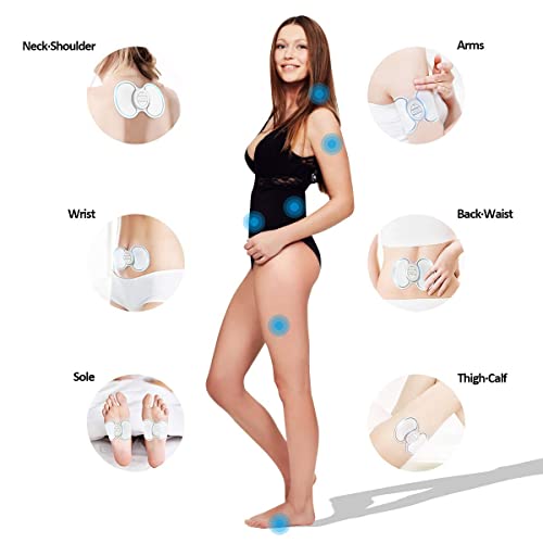 TENS Pain Relief OSITO TENS Unit EMS Muscle Stimulator Machine Electric Pulse...