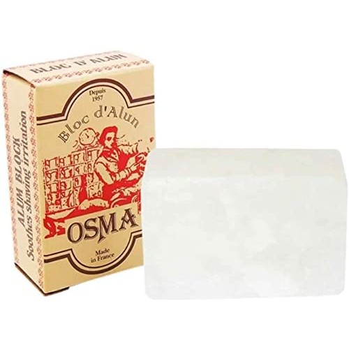 Osma Laboratoires Osma Bloc - Alum Block (Soothes Shaving Irritation) 75G X 5 -