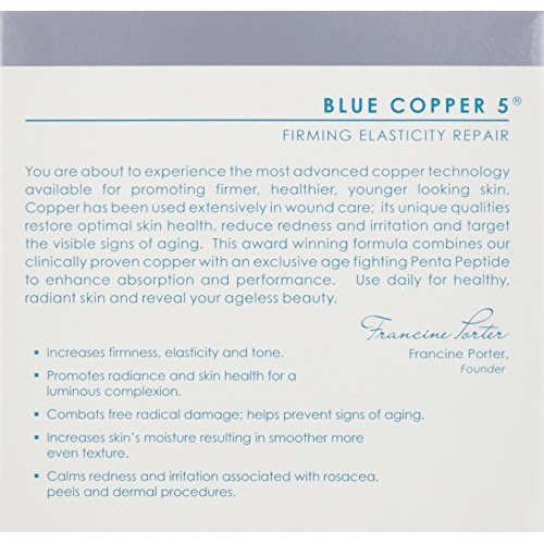 Osmotics Blue Copper 5 Firming Elasticity Repair, This Copper Peptide Anti ag...