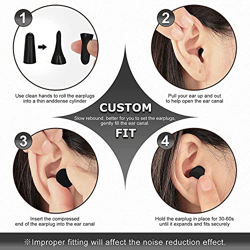 Ear Plugs for Sleeping, OSOFTENDER 30 Pairs 33dB Highest NRR Noise Reduction ...