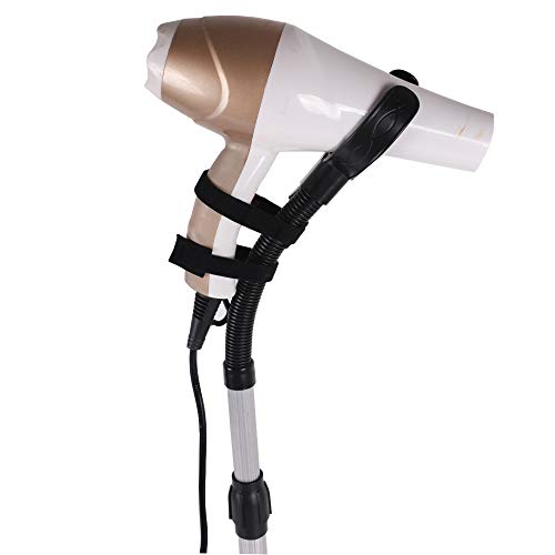 Osring Adjustable Hair Dryer Stand, Hands Free Hairdryer Holder 360 Degrees R...