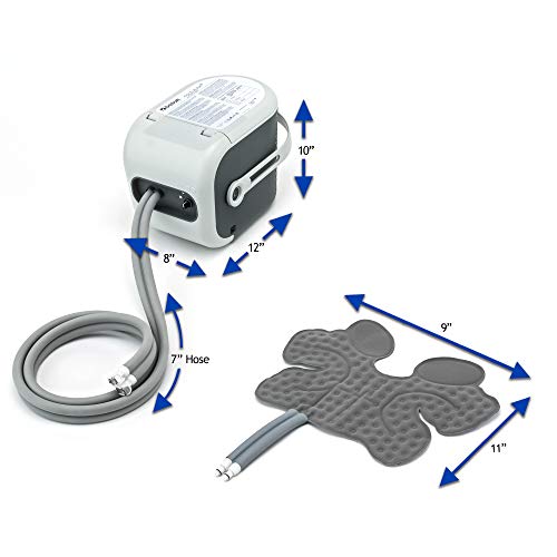 Ossur Cold Rush Therapy Machine System with Ankle Pad- Ergonomic, Adjustable ...