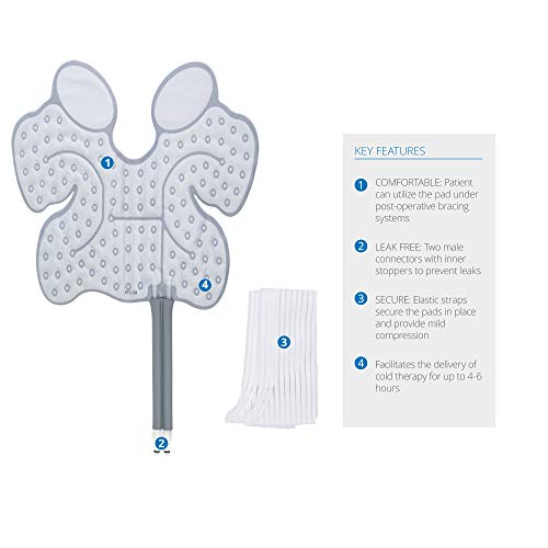 Ossur Cold Rush Therapy Machine System with Ankle Pad- Ergonomic, Adjustable ...