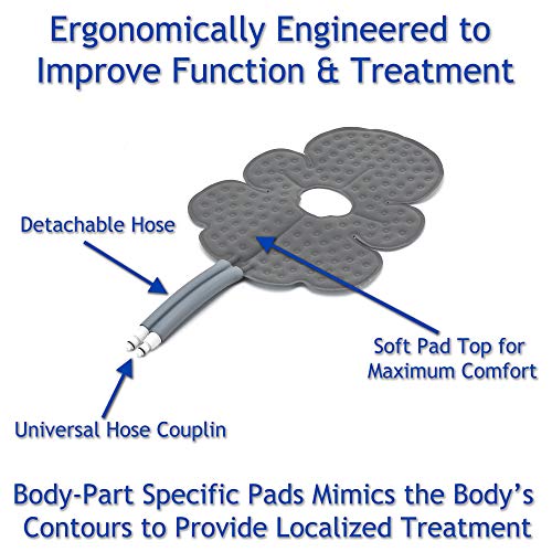 Ossur Cold Rush Therapy Machine System With Knee Pad- Ergonomic, adjustable W...