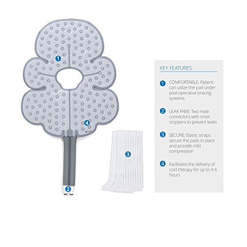 Ossur Cold Rush Therapy Machine System With Knee Pad- Ergonomic, adjustable W...