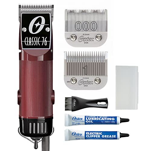 Oster® Classic 76 Professional Hair Clippers For Barbers And Men, Hair Clippe...