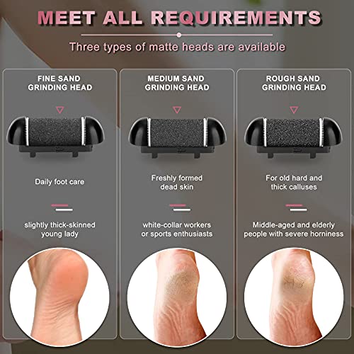 Electric Callus Remover for Feet with Rechargeable Waterproof 22 in 1 Profess...