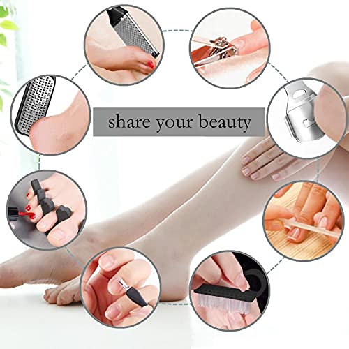 Electric Callus Remover for Feet with Rechargeable Waterproof 22 in 1 Profess...