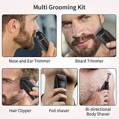 Othos Multi-functional Electric Hair Clipper Beard Trimmers Shaver Kit for Me...