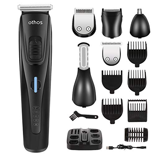 Othos Multi-functional Electric Hair Clipper Beard Trimmers Shaver Kit for Me...