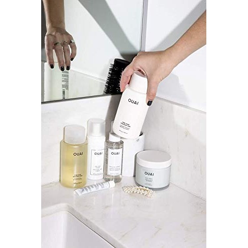 OUAI Fine Shampoo + Conditioner Set. Free from Sulfates. 10 oz Each.