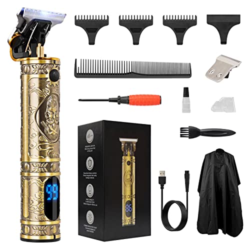 Hair Clippers Beard Trimmer for Men,Professional Mens Cordless Barber Clipper...