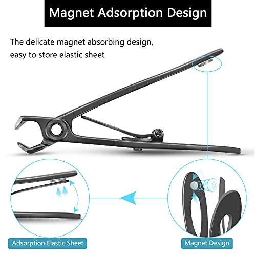 Nail Clippers for Thick Nails, Extra Wide Jaw Opening Nail Cutter for Hard To...