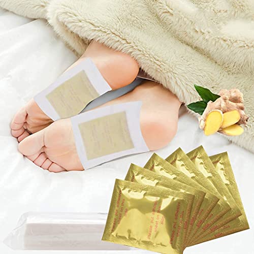 Foot Pads, 120 Pcs Outgeek Natural Bamboo Vinegar Ginger Foot Pad Foot Care P...