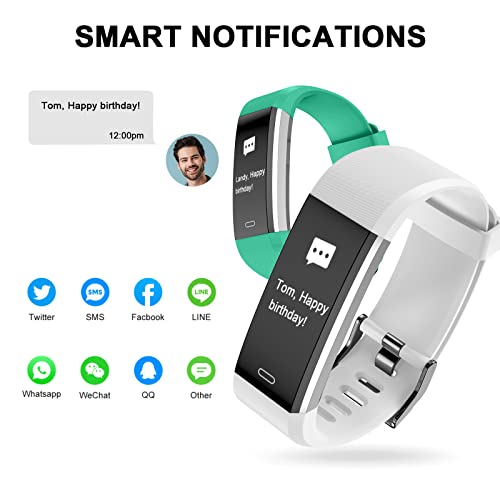 Overfly Fitness Tracker with Connected GPS, Activity Tracker Watch with Heart...
