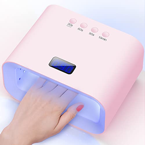 O'vinna UV LED Nail Lamp 150W, UV Light for Gel Nails, Nail Dryer for Regular...