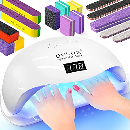 UV LED Nail Lamp 178W, Professional Nail Dryer Machine, Best Gel UV LED Nail ...