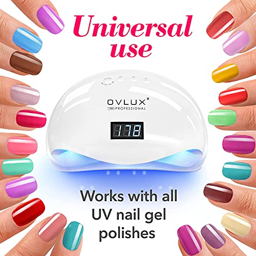 UV LED Nail Lamp 178W, Professional Nail Dryer Machine, Best Gel UV LED Nail ...