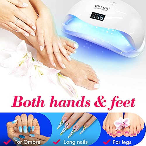 UV LED Nail Lamp 178W, Professional Nail Dryer Machine, Best Gel UV LED Nail ...