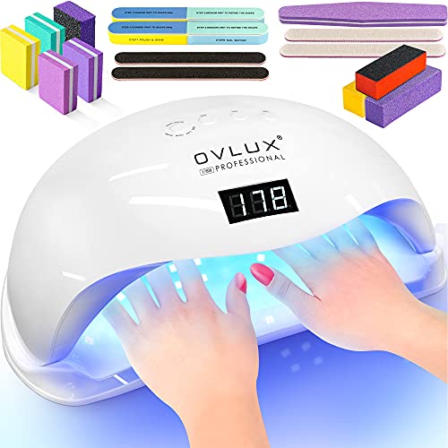 UV LED Nail Lamp 178W, Professional Nail Dryer Machine, Best Gel UV LED Nail ...