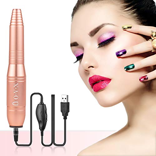 Porfessional Acrylic Nail Drill, USB Electric Nail Drill Machine, Portable El...