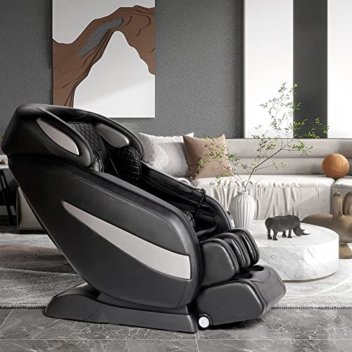 Massage Chair,Zero Gravity SL Track Massage Chair, Full Body Shiatsu Massage ...