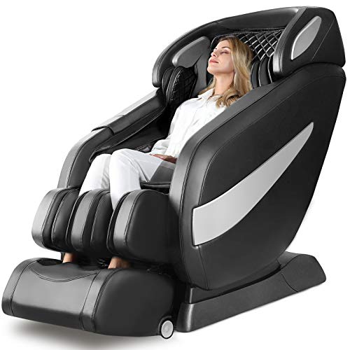 Massage Chair,Zero Gravity SL Track Massage Chair, Full Body Shiatsu Massage ...
