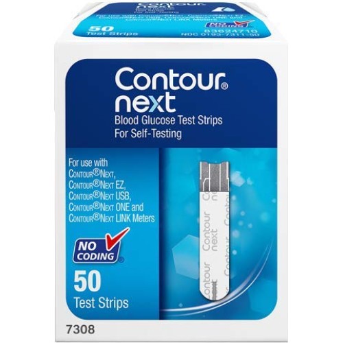 Contour Next EZ Diabetes Testing Kit | Contour Next EZ Blood Glucose Meter, 5...