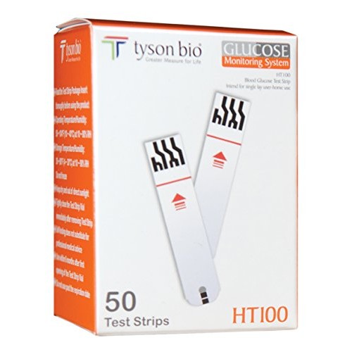O’Well Tyson Bio HT100 Blood Glucose Test Strips, 100 Count