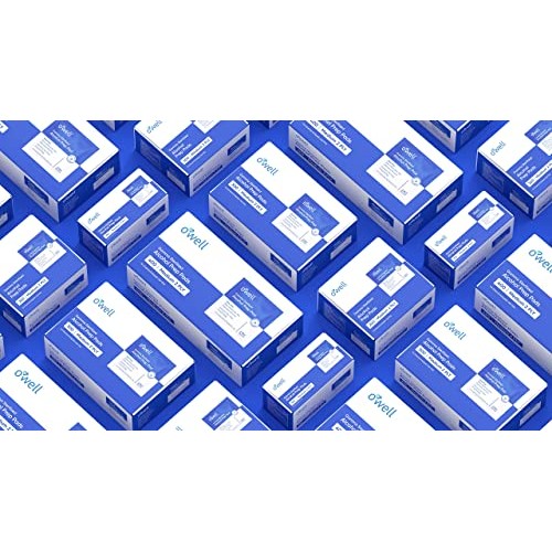 O'WELL Alcohol Prep Pads, 100 Count | Medical & Professional Grade Sterile Al...