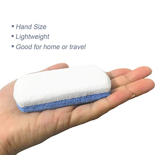 OWIIZI Glass Pumice Stone for Feet, Hands Callus Remover Pedicure Exfoliator ...