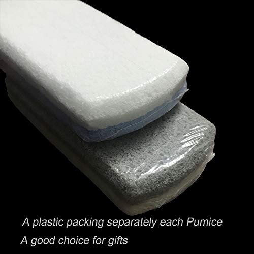 OWIIZI Glass Pumice Stone for Feet, Hands Callus Remover Pedicure Exfoliator ...