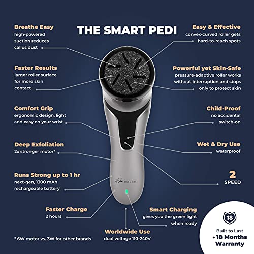 Electric Foot Callus Remover with Vacuum - Own Harmony Professional Pedicure ...