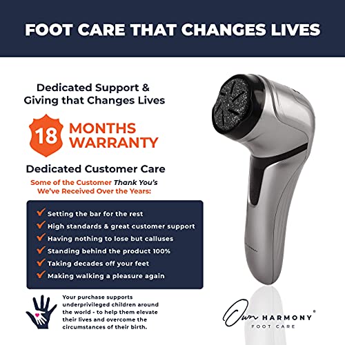 Electric Foot Callus Remover with Vacuum - Own Harmony Professional Pedicure ...