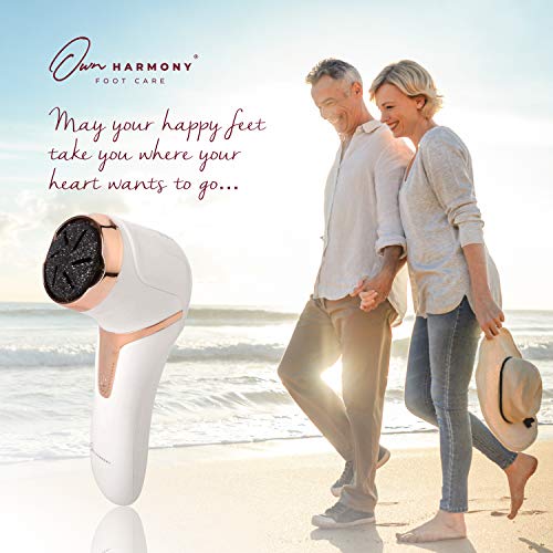 Own Harmony Electric Callus Remover with Vacuum - Foot Care for Women - Profe...