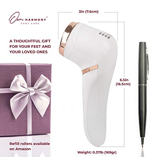 Own Harmony Electric Callus Remover with Vacuum - Foot Care for Women - Profe...