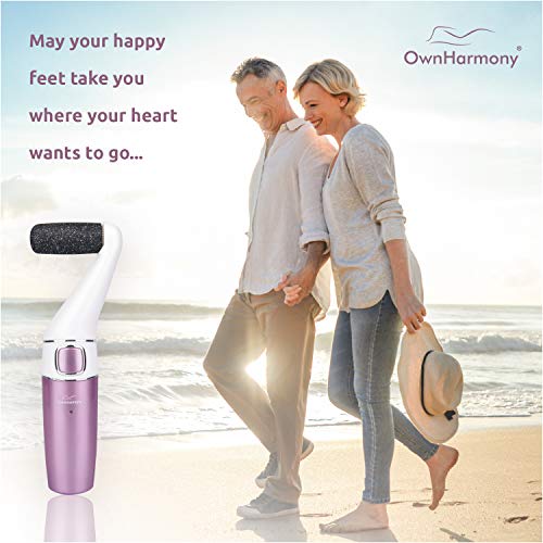 Own Harmony Professional Pedi Foot Care for Women: Rechargeable Pedicure Tool...