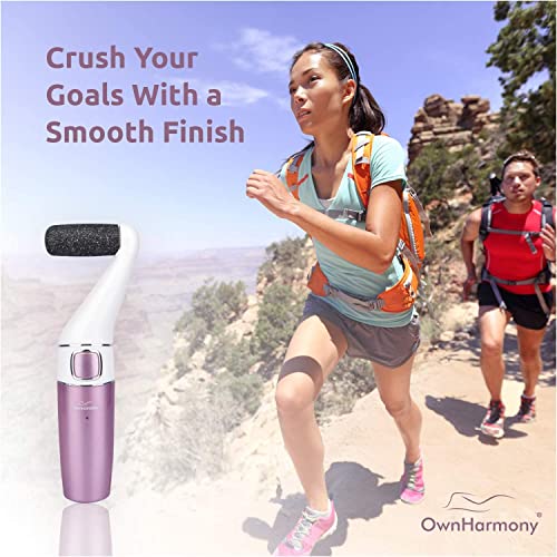 Own Harmony Professional Pedi Foot Care for Women: Rechargeable Pedicure Tool...