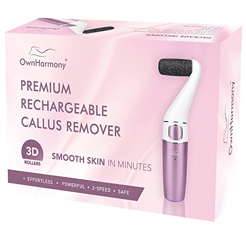 Own Harmony Professional Pedi Foot Care for Women: Rechargeable Pedicure Tool...