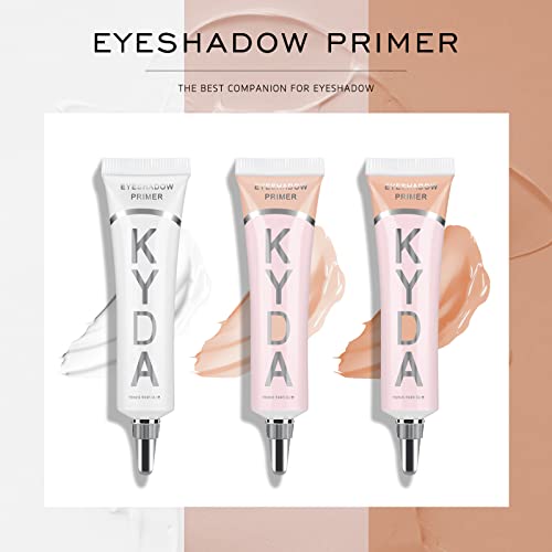 Ownest 3 Colors Eyeshadow Makeup Primer,Liquid Eyeshadow Primer Matte Eyeshad...