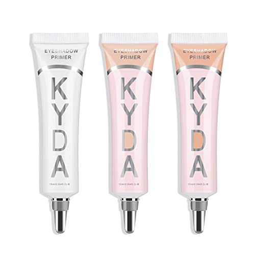 Ownest 3 Colors Eyeshadow Makeup Primer,Liquid Eyeshadow Primer Matte Eyeshad...